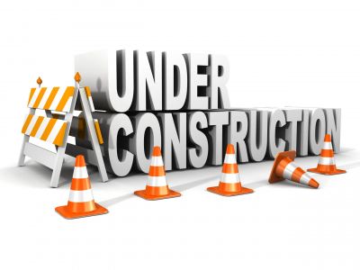 Under,Construction!,With,Traffic,Cones
