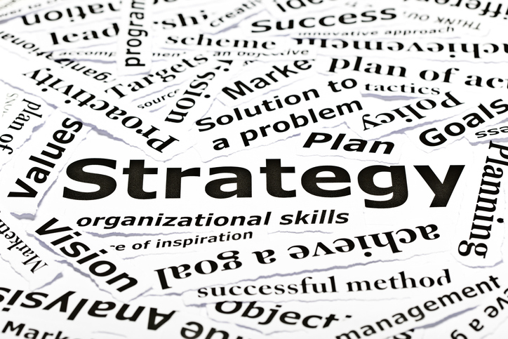 Strategy Concept With Other Related Words